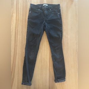 Black Madewell High-Rise Skinny Jeans